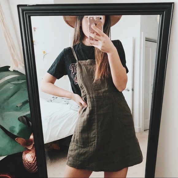 Urban Outfitters Dresses & Skirts - Olive Overall Dress